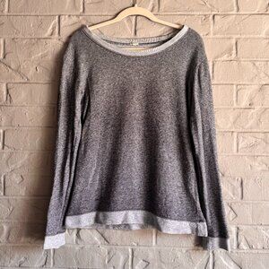J.Crew Gray Marled Long Sleeve Top - XS - Cozy & Casual!